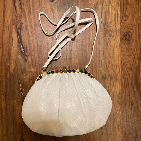 Judith Leiber 1980’s snakeskin bag - Picture 1 of 4